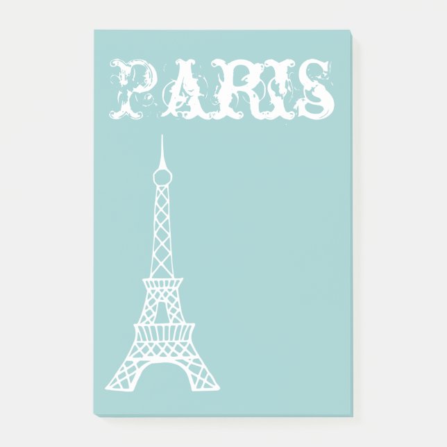 Post-it® Aqua Paris Post Notes (Devant)