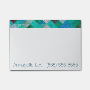 Post-it® Aqua Quilty