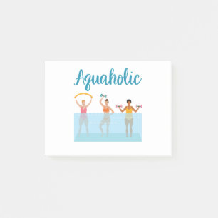 Post-it® Aquaholic Water Aaérobic Femmes