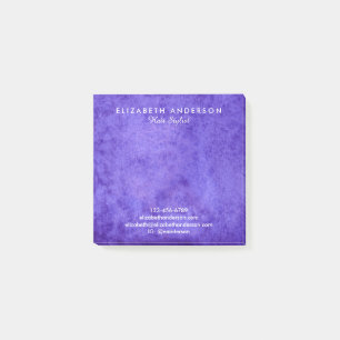 Post-it® Aquarelle bleu violet notes commerciales post-it