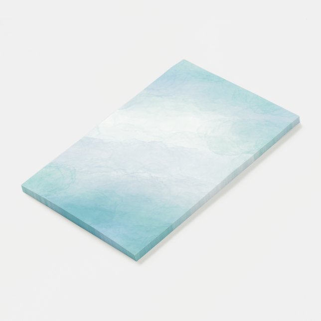 Post-it® Aquarelle bleue (Incliné)