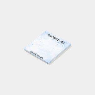 Post-it® Aquarelle Blue Sky Toute Bible Verse