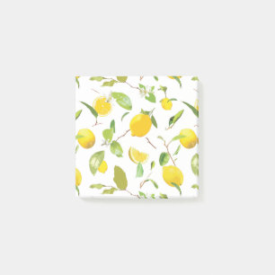 Post-it® Aquarelle Citron et Feuilles 2