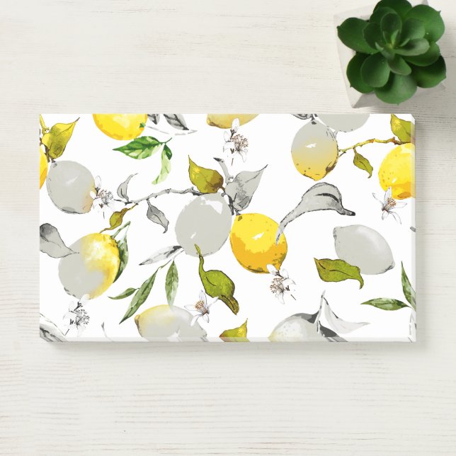 Post-it® Aquarelle citrons 20 (Bureau)