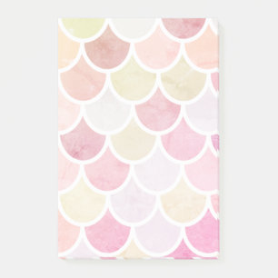 Post-it® Aquarelle colorée moderne Motif de lunettes de sir
