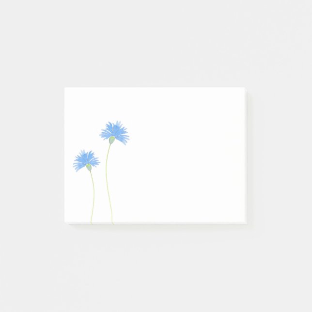 Post-it® Aquarelle Cornflowers (Devant)