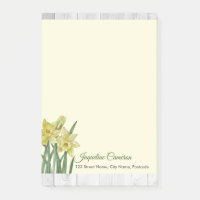 Aquarelle Daffodiles Illustration botanique