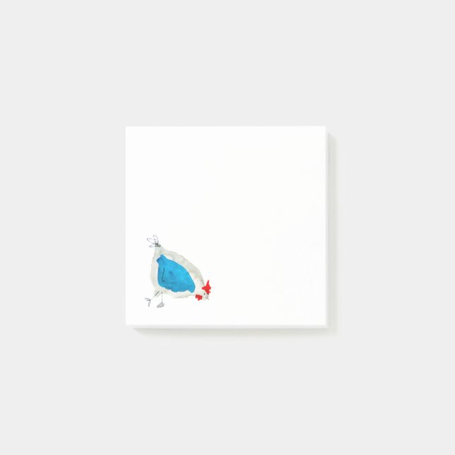 Post-it® Aquarelle de poulets mignons (Devant)