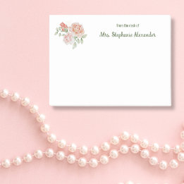 Post-it® Aquarelle Florale Design Du Bureau De Sticky