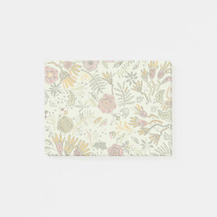 Post-it® Aquarelle Florale Fleurs d'abeille Élégante Modern