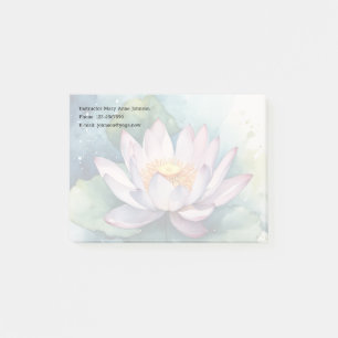Post-it® Aquarelle Lotus Fleur