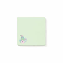 Aquarelle Oiseau et fleurs