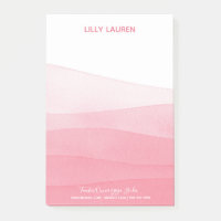 Aquarelle Ombre Pink Yoga Studio Yogi