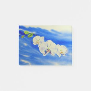 Post-it® Aquarelle orchidée peinture onirique nuages ciel