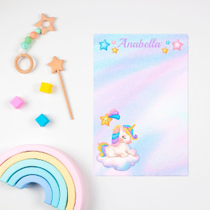 Post-it® Aquarelle Pastel Stars et Baby Unicorn