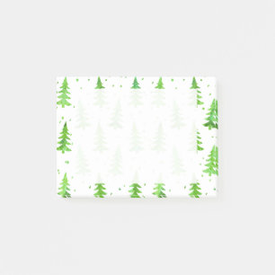 Post-it® Aquarelle Pine Arbres