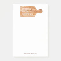 Aquarelle Planche à découper Catering Chef Logo