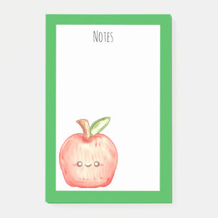 Post-it® Aquarelle pomme de fruits