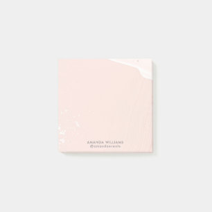 Post-it® Aquarelle romantique rose
