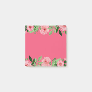 Post-it® Aquarelle Rose rose