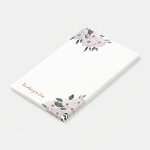 Post-it® Aquarelle rose roses 'Ballerina' Art Floral