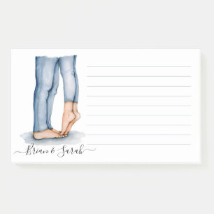 Post-it® Aquarelle Tiptoe Kiss
