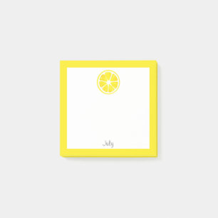Post-it® Aquarelle tranche citron