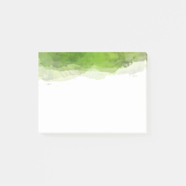 Post-it® Aquarelle verte (Devant)