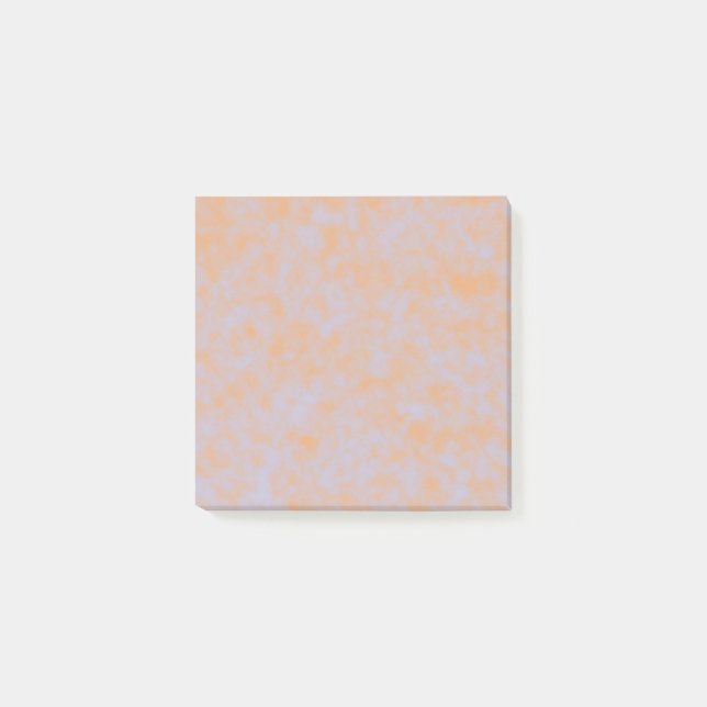 Post-it® Aquarelle violette et orange en terre cuite (Devant)