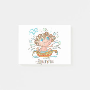 Post-it® Aquarius Cartoon Baby