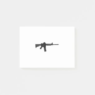 Post-it® AR15 Silhouette de fusil