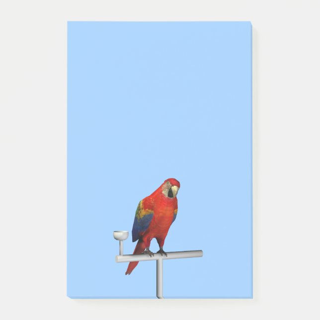 Post-it® Ara rouge (Devant)