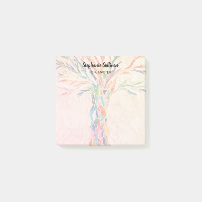 Post-it® Arbre Arc-en-Ciel Personnalisé  (Devant)