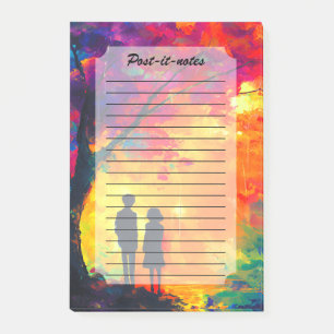 Post-it® Arbre coloré d'amour