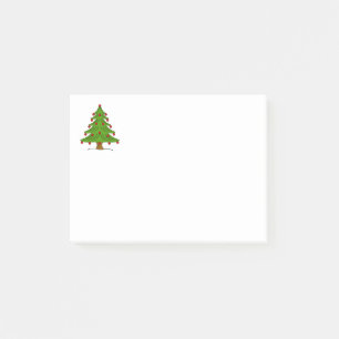 Post-it® Arbre de Noël aux ornements rouges