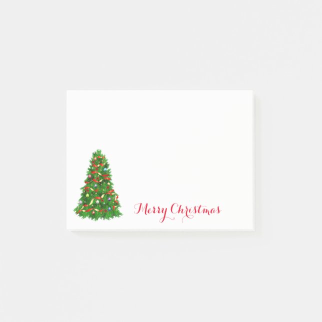 Post-it® Arbre de Noël Post-it-Notes (Devant)