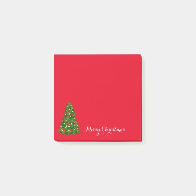 Post-it® Arbre de Noël Post-it-Notes (Devant)
