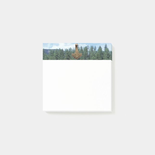 Post-it® Arbres Gold Thor Marmer Plaques blanches (Devant)