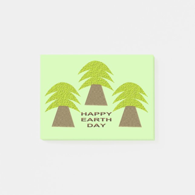 Post-it® Arbres jours des terres (Devant)