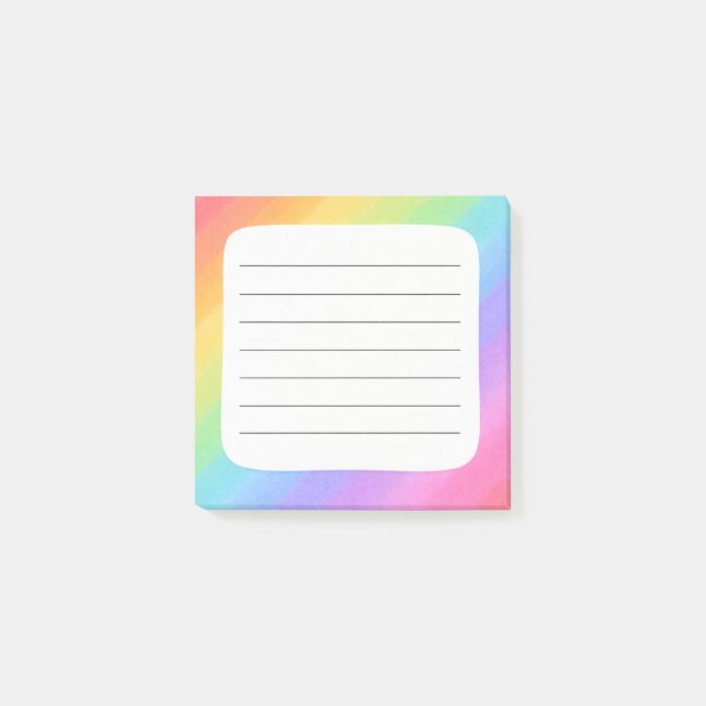 Post-it® Arc-en-ciel (Devant)