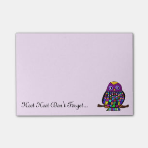 Post-it® Arc-en-ciel de hibou