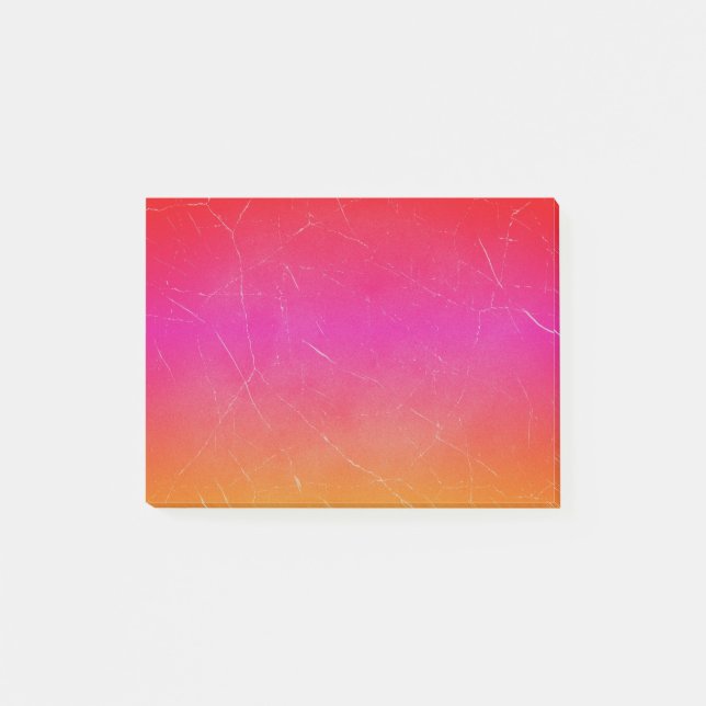 Post-it® Arc-en-ciel Gradient Art Abstrait (Devant)