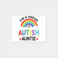 Arc-en-ciel Je suis une fière tante autiste Sensib