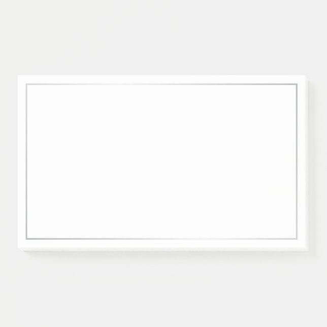 Post-it® Argent élégant (Devant)