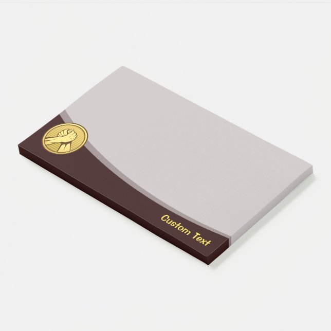 Post-it® Arme de lutte Gold (Incliné)