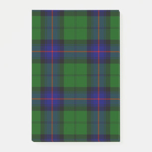 Post-it® Armstrong tartan bleu et vert plaid