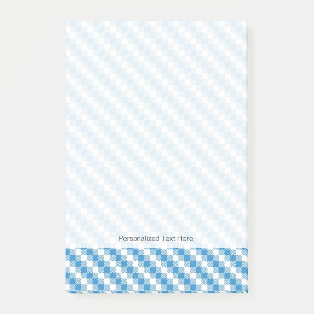 Post-it® arrière - plan Bleu-blanc de carrés (Devant)