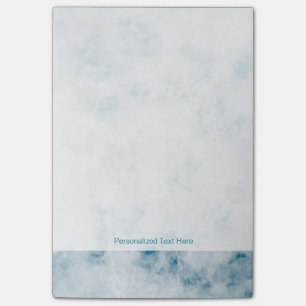 Post-it® Arrière - plan bleu de marbre de texture