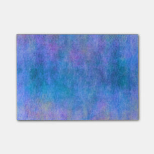 Post-it® Arrière - plan bleu pourpre de texture d'aquarelle