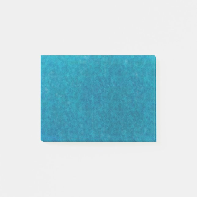 Post-it® Arrière - plan bleu turquoise de couleur d'eau (Devant)